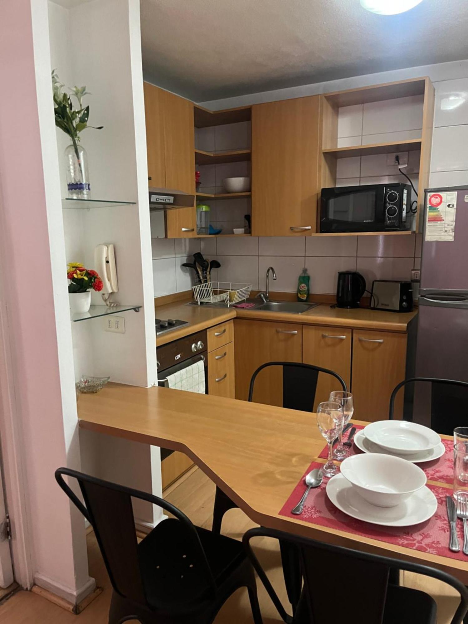 Appartement Amoblados Guscar à Santiago du Chili Extérieur photo