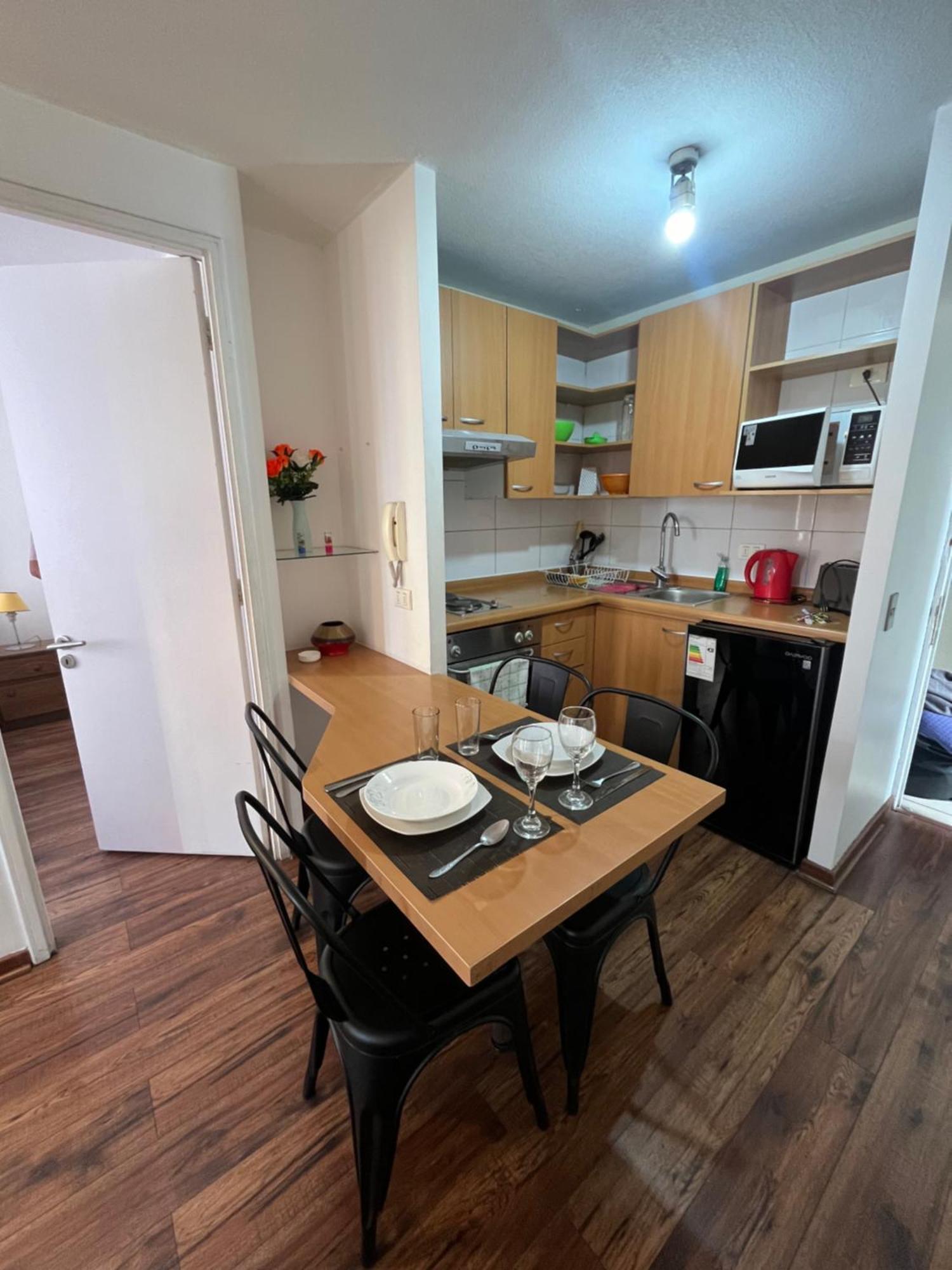 Appartement Amoblados Guscar à Santiago du Chili Extérieur photo