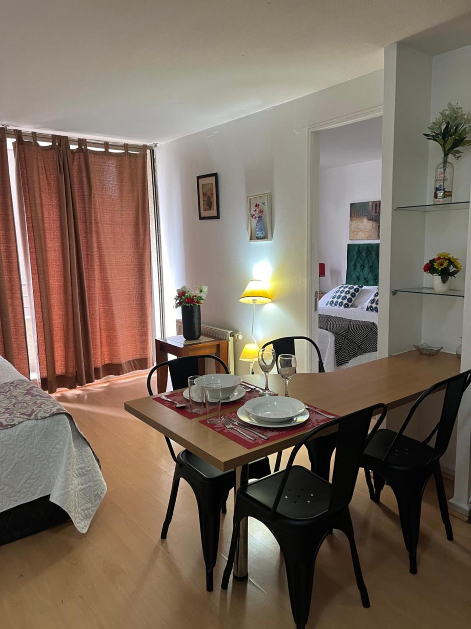 Appartement Amoblados Guscar à Santiago du Chili Extérieur photo