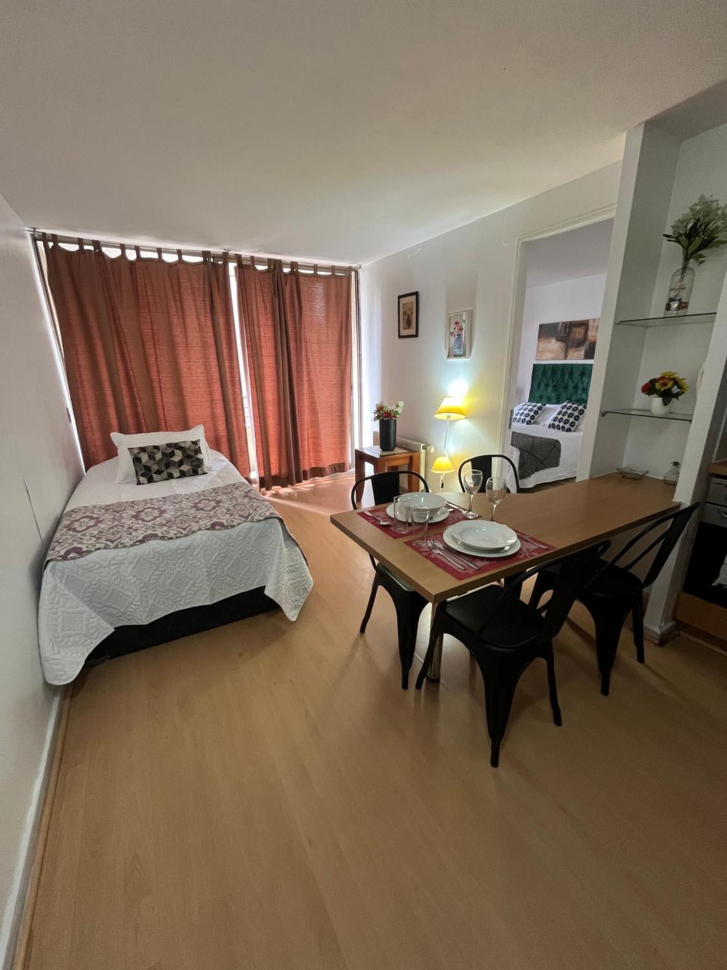 Appartement Amoblados Guscar à Santiago du Chili Extérieur photo