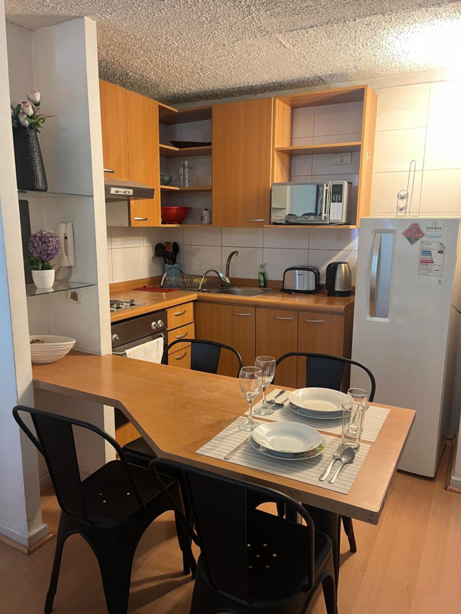 Appartement Amoblados Guscar à Santiago du Chili Extérieur photo