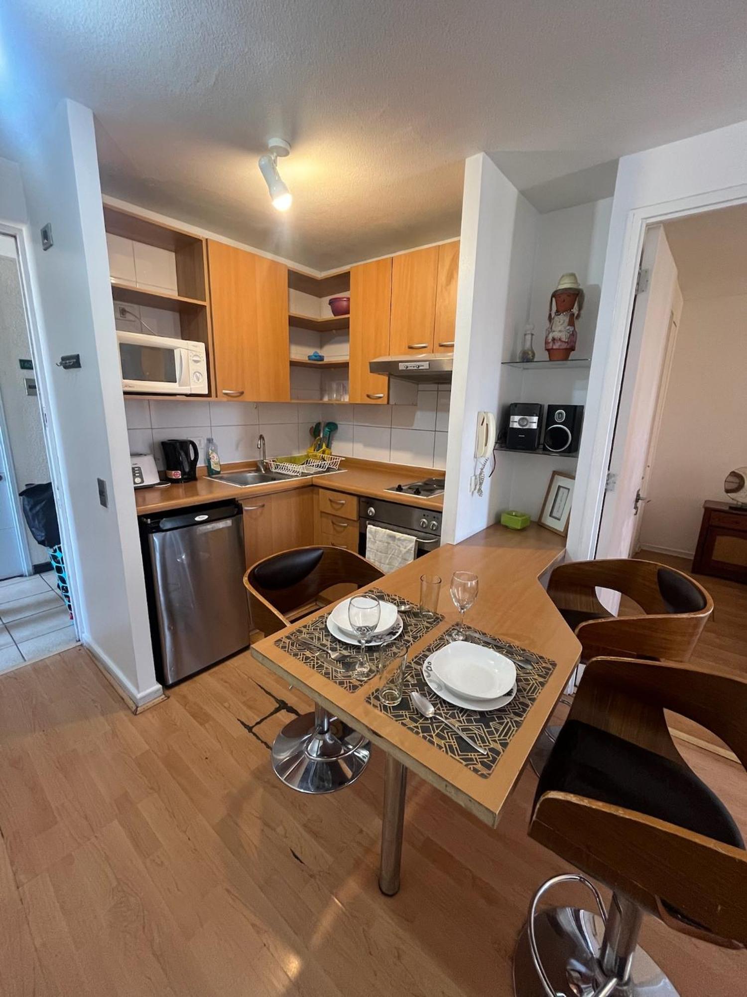 Appartement Amoblados Guscar à Santiago du Chili Extérieur photo